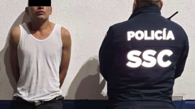 Trasladan al Reclusorio Norte a Uriel “N”, hombre que acosó a Claudia Sheinbaum