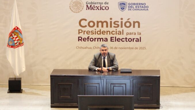 “Ojalá la consulta para la reforma electoral no sea una simulación”: Comisionado Sergio Facio