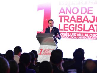 José Luis Villalobos rinde su Primer Informe Legislativo y reafirma su compromiso con Chihuahua