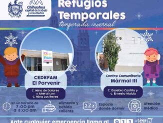 Abrirán HOY refugios temporales del Gobierno Municipal por bajas temperaturas