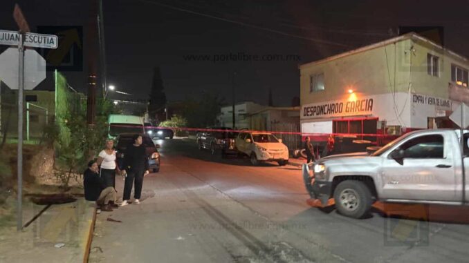 Persecución de la Fiscalía deja un hombre herido en la colonia Diego Lucero