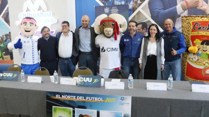 Recibirá Chihuahua Capital a equipos nacionales y del extranjero para copa de fútbol “Cima”