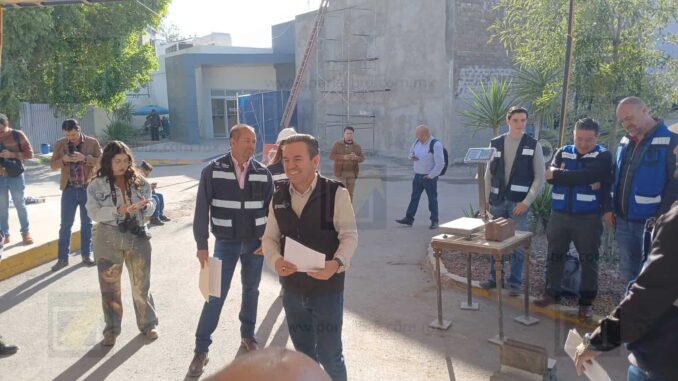 Construcción del segundo búnker oncológico en el Hospital Salvador Zubirán avanza  en un 75%