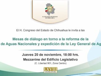 Abre Congreso espacio para el diálogo sobre la reforma a la Ley de Aguas