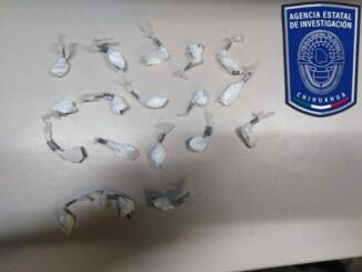 Detiene Célula BOI a pareja por posesión de narcóticos en Parral