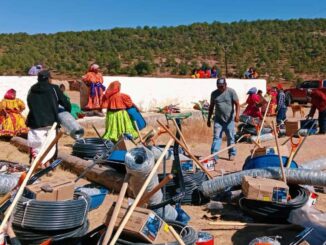 Apoya Estado apoyo alimentario y de labranza a habitantes de comunidades de Carichí