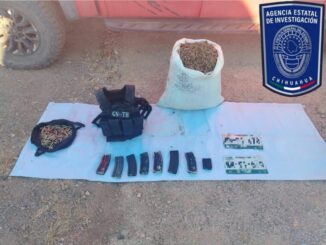 Asegura Célula BOI camioneta blindada y objetos de interés criminalístico en Matamoros