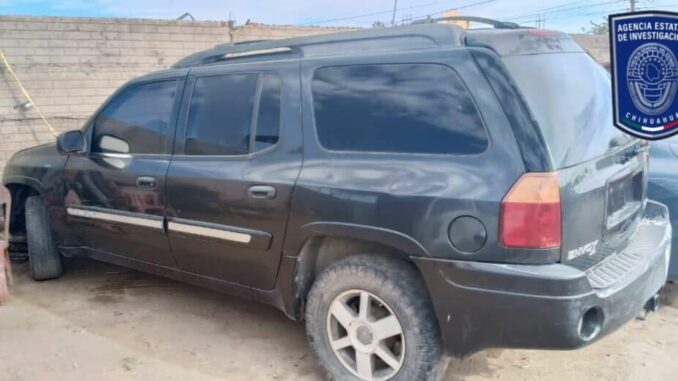 Recupera AEI vehículo con reporte de robo en Nuevo Casas Grandes