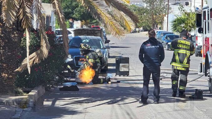 Falla en calentón provoca incendio y deja a adulta mayor con quemaduras en la colonia Dale