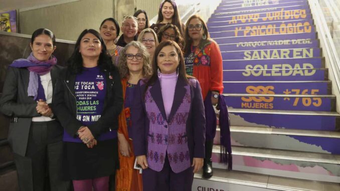 Lanzan en CDMX la campaña ‘Si te tocan, nos toca’ contra la violencia de género