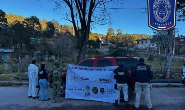 Recupera Célula BOI camioneta robada en Guadalupe y Calvo