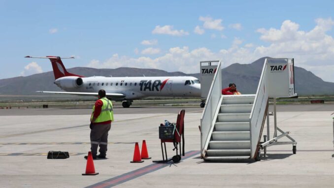 Anuncia TAR México nuevas rutas aéreas a las ciudades Torreón, Mazatlán y La Paz