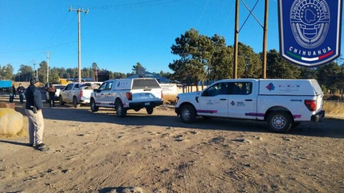 Apoya AEI a personal de las secretarías de Salud y de Pueblos y Comunidades Indígenas que brindan asistencia en Balleza