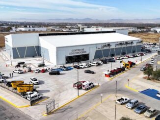 Maru Campos inaugura el Centro de Convenciones Centenario Tres Culturas en Cuauhtémoc