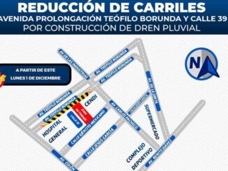 Alerta vial! Por construcción de dren pluvial reducirán circulación en calle 39 en Barrio el Bajo