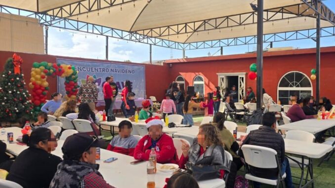 Realiza CEAVE conmovedor Encuentro Navideño para más de 200 personas que reciben atención en Ciudad Juárez
