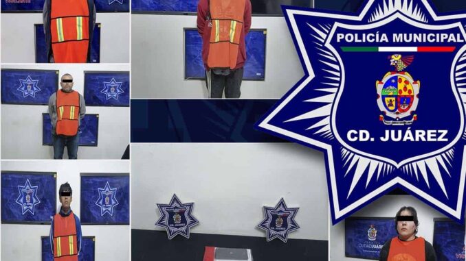 Detienen a 5 acusados de violencia familiar