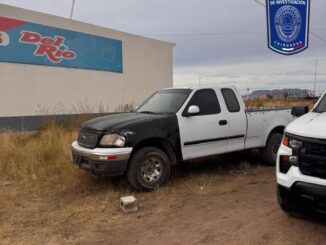 Recupera AEI Noroeste vehículo con reporte de robo en Nuevo Casas Grandes