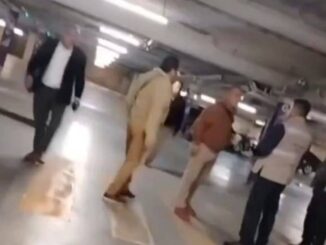 Funcionario del Edomex y diputado ebrio causan destrozos en plaza de Metepec