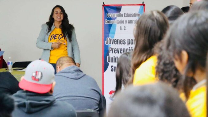 Impulsan taller para prevenir la violencia en el suroriente de Juárez