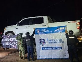 Recupera Operativo Blindaje Carretero dos camionetas con reporte de robo