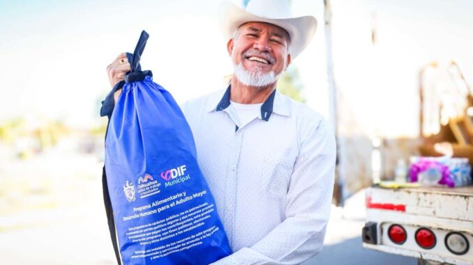 Más de 7 mil 200 abuelitos se beneficiaron con entrega PAAM del DIF Municipal