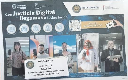 Promueve Fiscalía Servicios Digitales entre el personal de salud de la Región 10 con sede en Guachochi