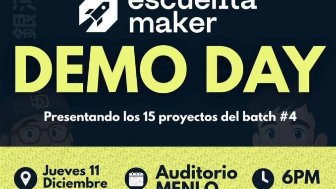 Conoce los proyectos en innovación tecnológica de emprendedores de Escuelita Maker