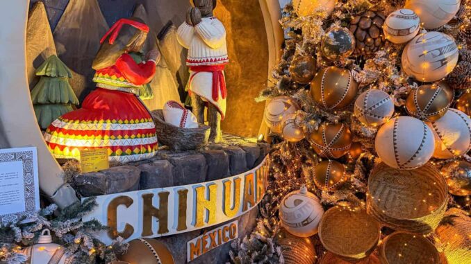 Maru Campos inaugura con nacimiento rarámuri exposición de 100 pesebres en el Vaticano