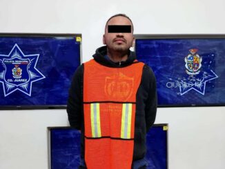 Arrestan a hombre que robó vehículo con violencia en la 16 de Septiembre