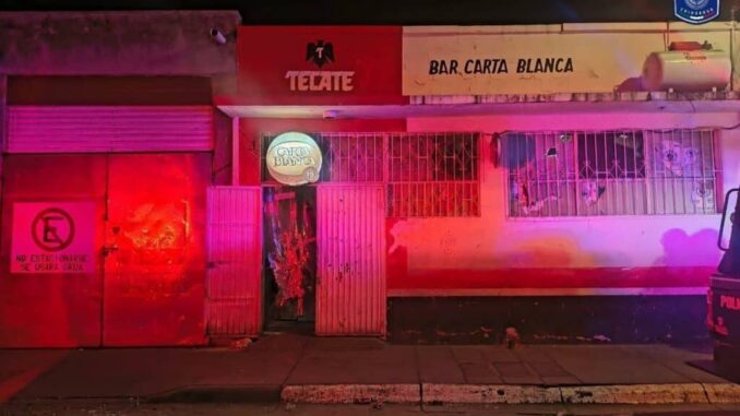 Inicia FGE Occidente indagatoria por hechos violentos en un bar