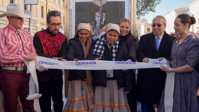 Maru Campos participa en la audiencia con el Papa León XIV
