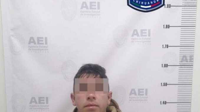 Cumplimenta AEI Zona Centro orden de aprehensión por robo agravado y secuestro exprés en la ciudad de Chihuahua