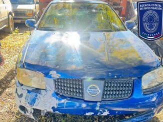 Recuperan Policías Investigadores automóvil con reporte de robo en Parral