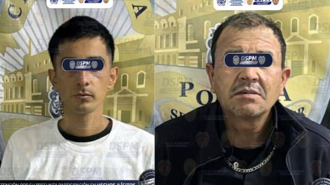 Aseguran agentes del EPE a dos con 26 porciones de cristal