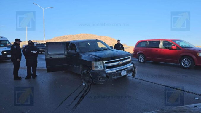 Fuerte choque en el R. Almada deja tres lesionados
