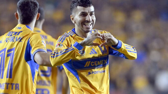 Tigres toma ventaja sobre Toluca en la final de ida