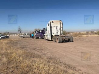 Tractocamión robado en Juárez es recuperado por policías municipales