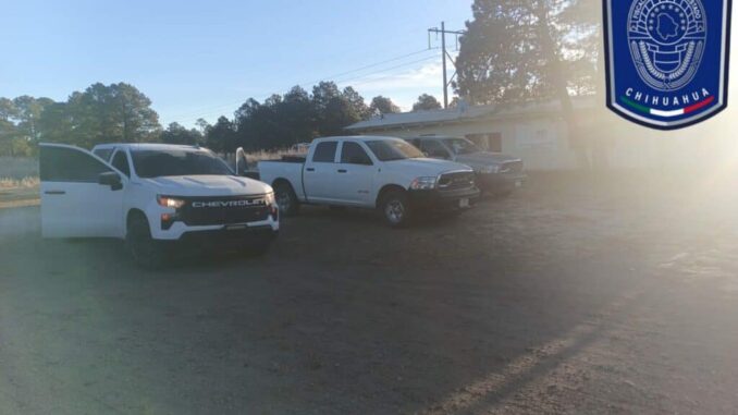 Despliega AEI operativo durante entrega de apoyos en La Hierbabuena, Balleza