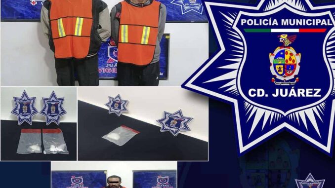 Captura a tres sujetos con más de 60 gramos de cristal