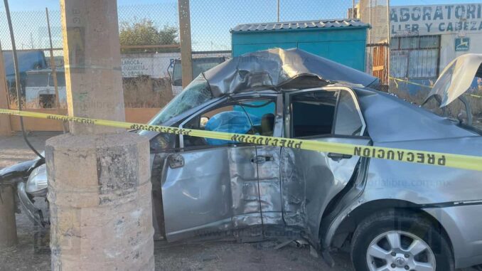 Choque en el periférico Lombardo Toledano deja un hombre sin vida