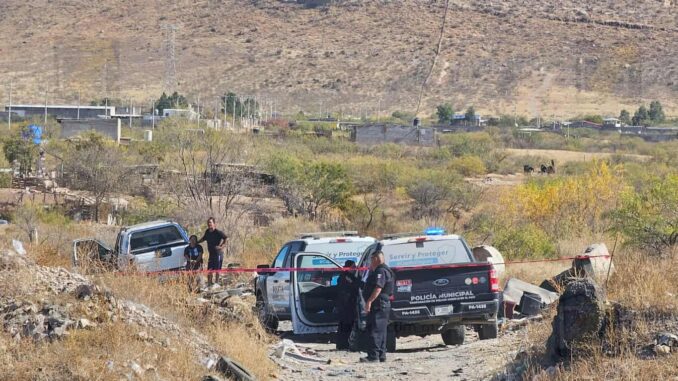 Hombre es hallado sin vida en camino de terracería al norte de la ciudad