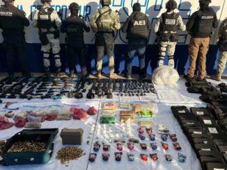 Operativo BOII en Santa Eulalia asegura armamento, drogas y objetos ilícitos