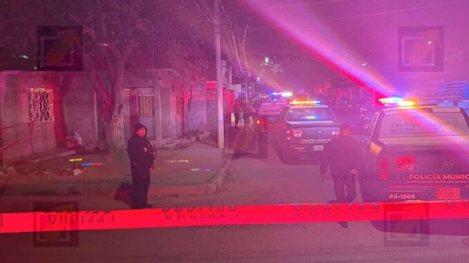Continúa Fiscalía investigación por homicidio en la colonia Genaro Vázquez