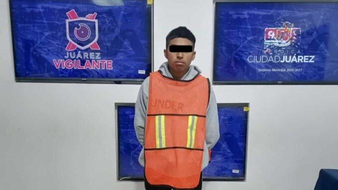 Lo detienen con motocicleta robada
