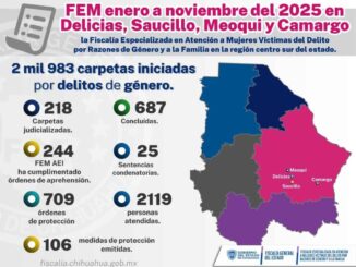 Obtuvo FEM 25 sentencias condenatorias por delitos de género en la región centro-sur de enero a noviembre