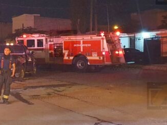Muere mujer durante incendio de su casa en la colonia Granjas
