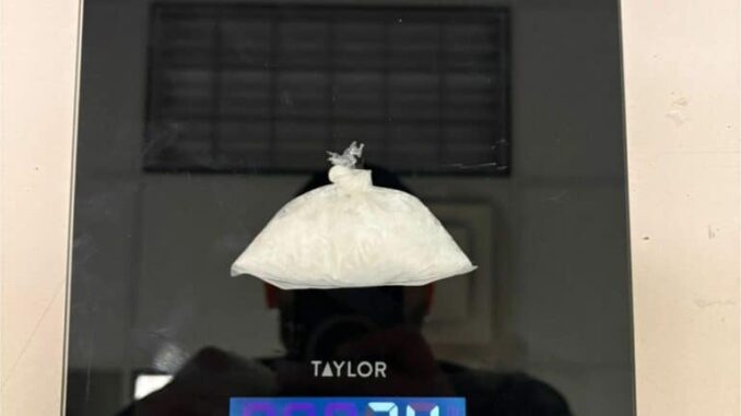 Detiene AEI a sujeto por posesión de marihuana y metanfetaminas en Cd. Juárez