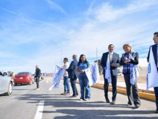 Maru Campos cumple a los juarenses con entrega de la prolongación de avenida de Las Torres