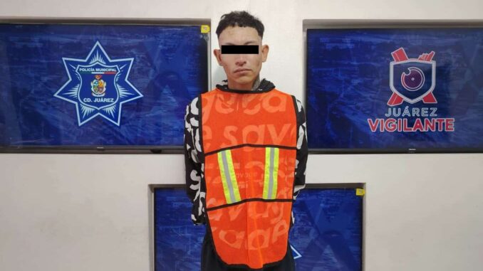 Lo arrestan con motocicleta robada